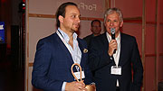 Christoph Herzog von RSVP live! Marketing GmbH und Alexander Schuhmacher, Gesamtvertriebsleiter der Audi Region Süd (©Foto:Martin Schmitz)